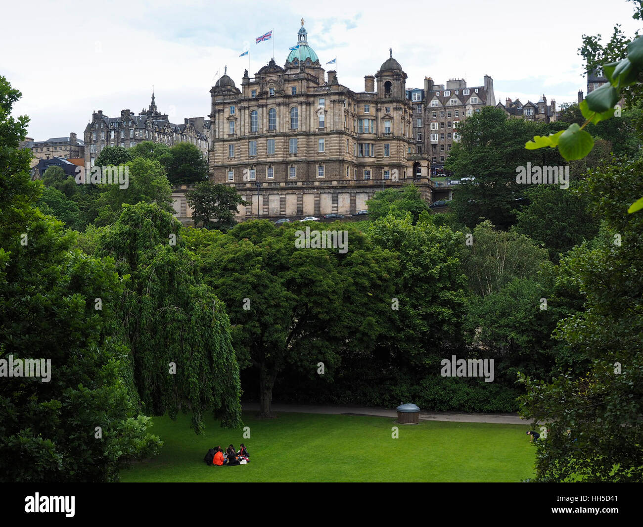 Lloyds Banking Group Head Office, dem Hügel, Edinburgh Stockfoto