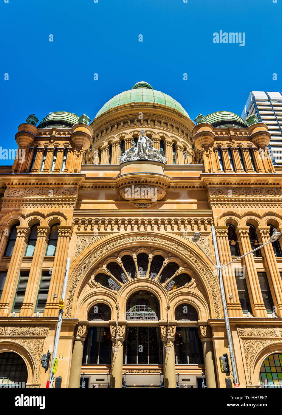 Queen Victoria Building in Sydney/Australien im Jahr 1898 erbaut. Australien, New South Wales Stockfoto