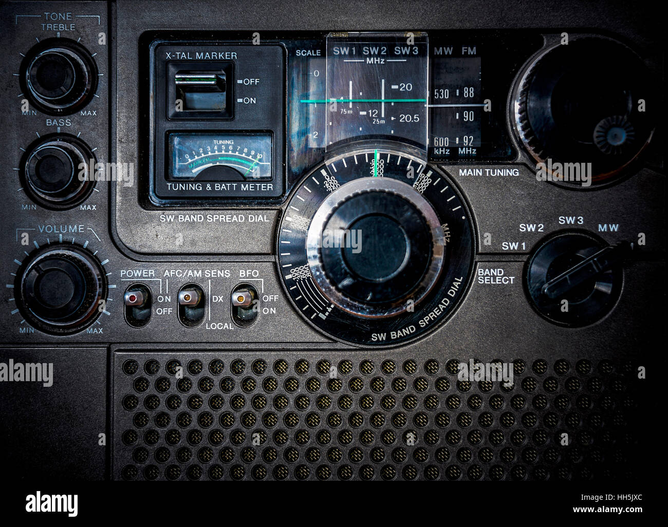 Vintage Radio Stockfoto