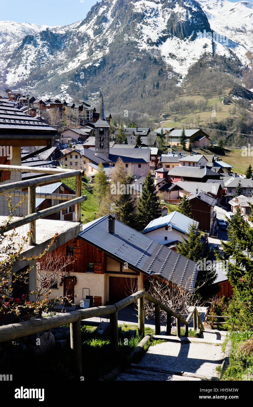 Saint-Martin de Belleville, Savoie, Frankreich Stockfoto