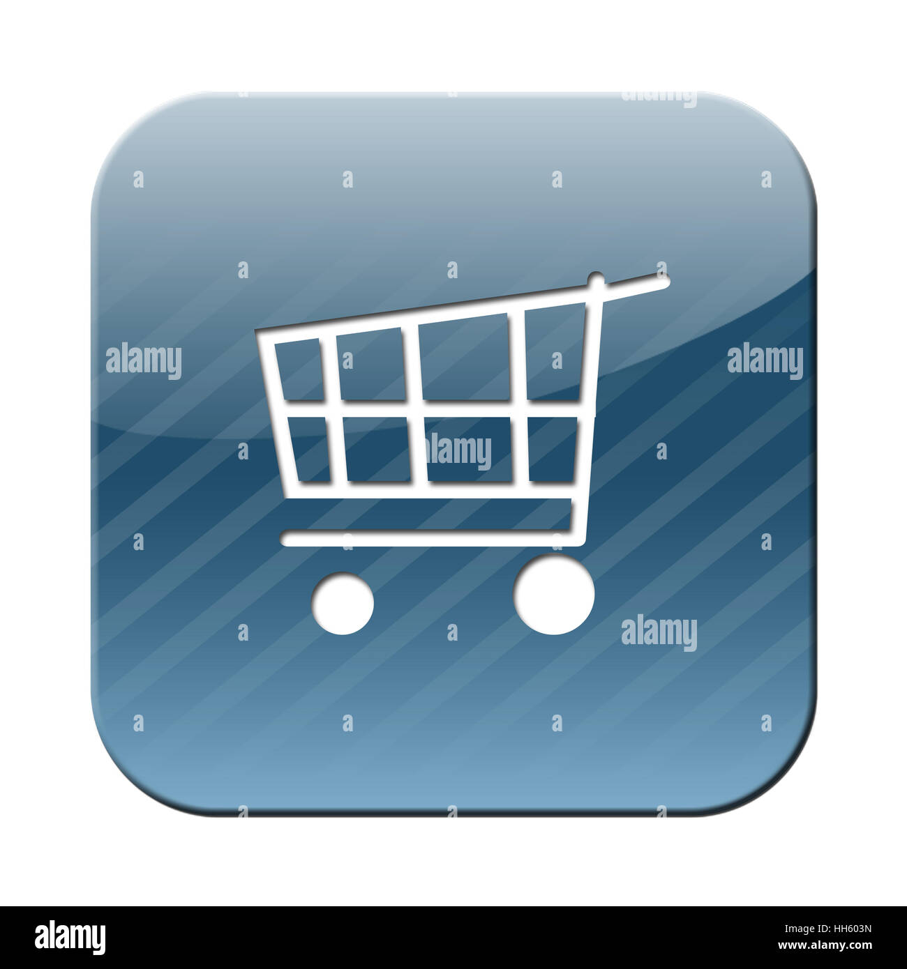 symbolisch, Warenkorb, Korb von waren, Online-Shop, Webshop, Web-Shop, Stockfoto