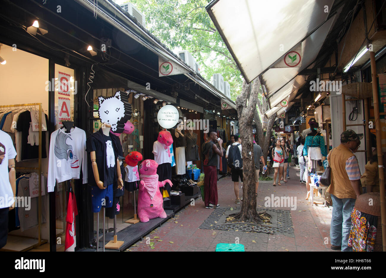 Chatuchak-Markt in Bangkok - Thailand Stockfoto