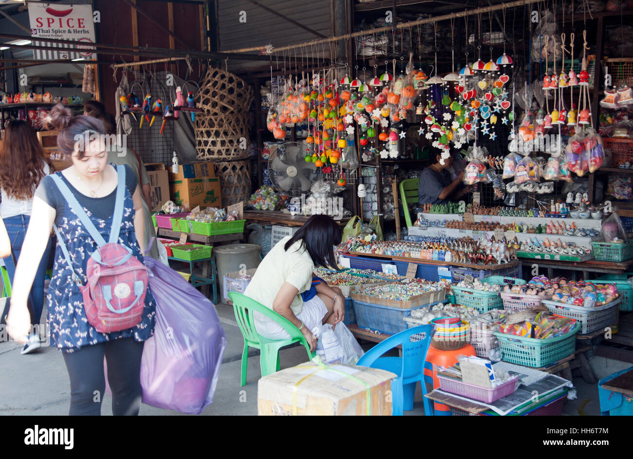 Chatuchak-Markt in Bangkok - Thailand Stockfoto