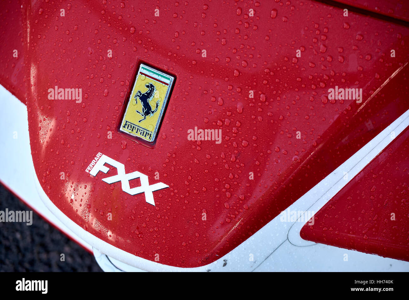 Ferrari FXX La Ferrari Stockfoto