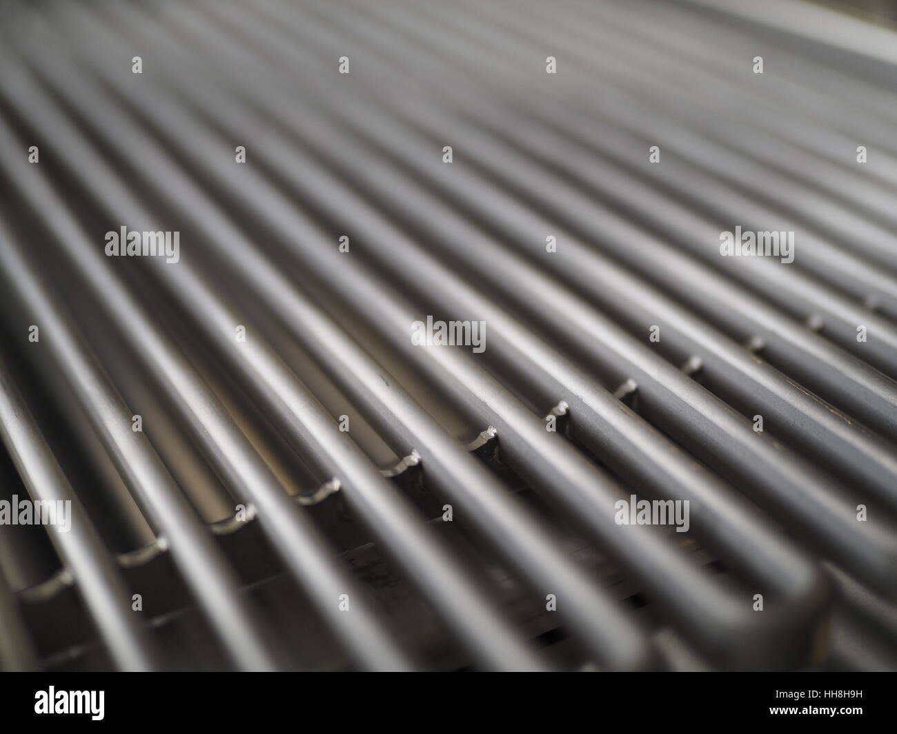 Industrielle Küche Geräte für Großküchen, Fritteuse, Detail, elektrische Heizelement Stockfoto