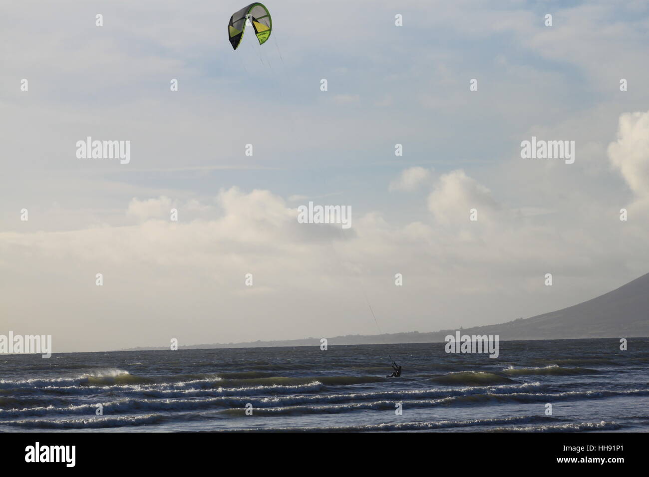 Wind Surfen Stockfoto