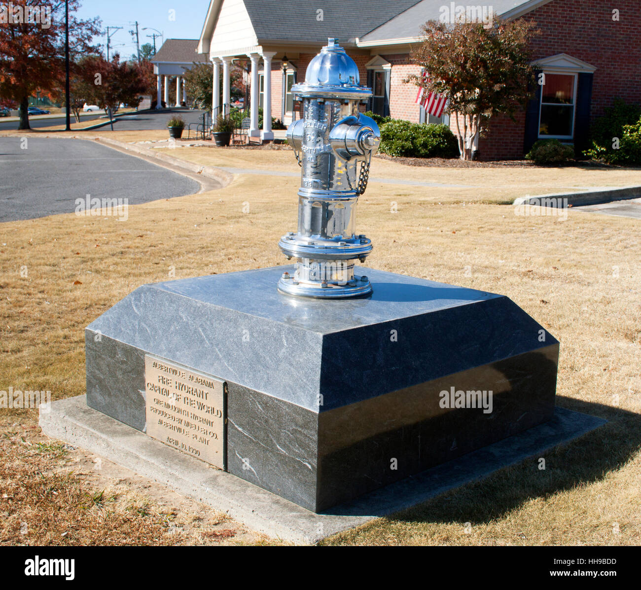 Ein Millionstel Hydranten produziert in Albertville Alabama Stockfoto