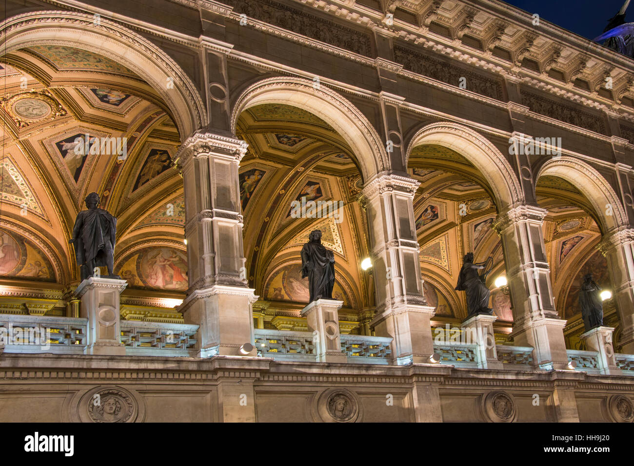 Wiener Staatsoper Stockfoto