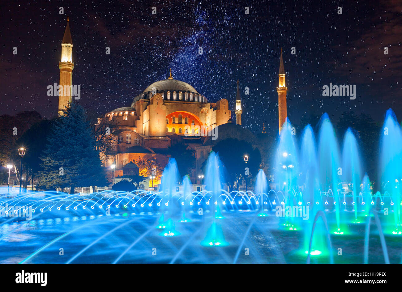 Hagia Sophia Museum, Istanbul, Türkei Stockfoto