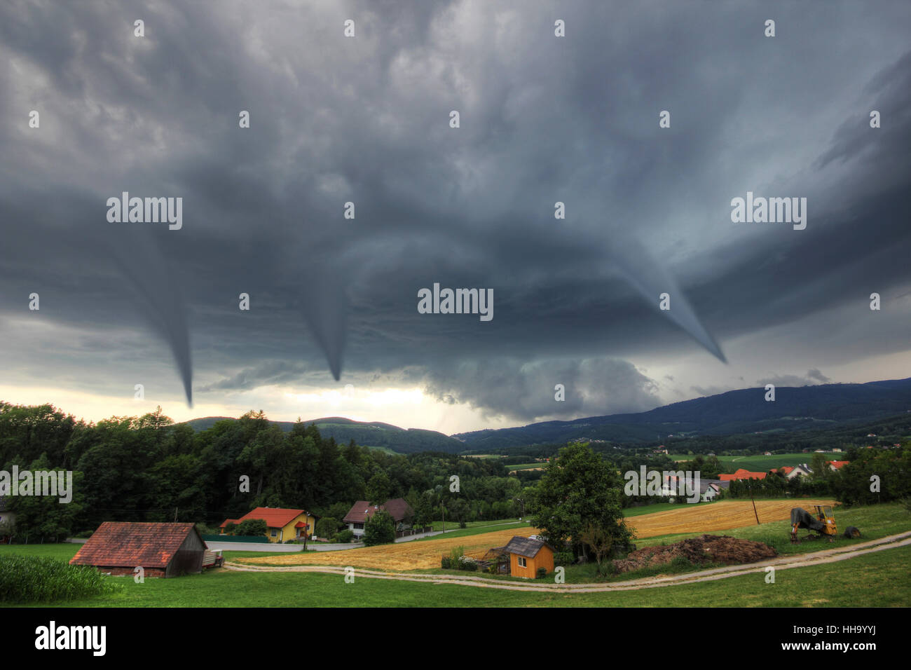 Tornado Stockfoto