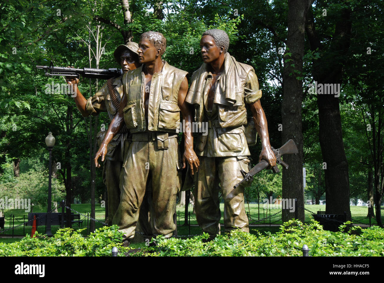 Vietnam-Denkmal Stockfoto