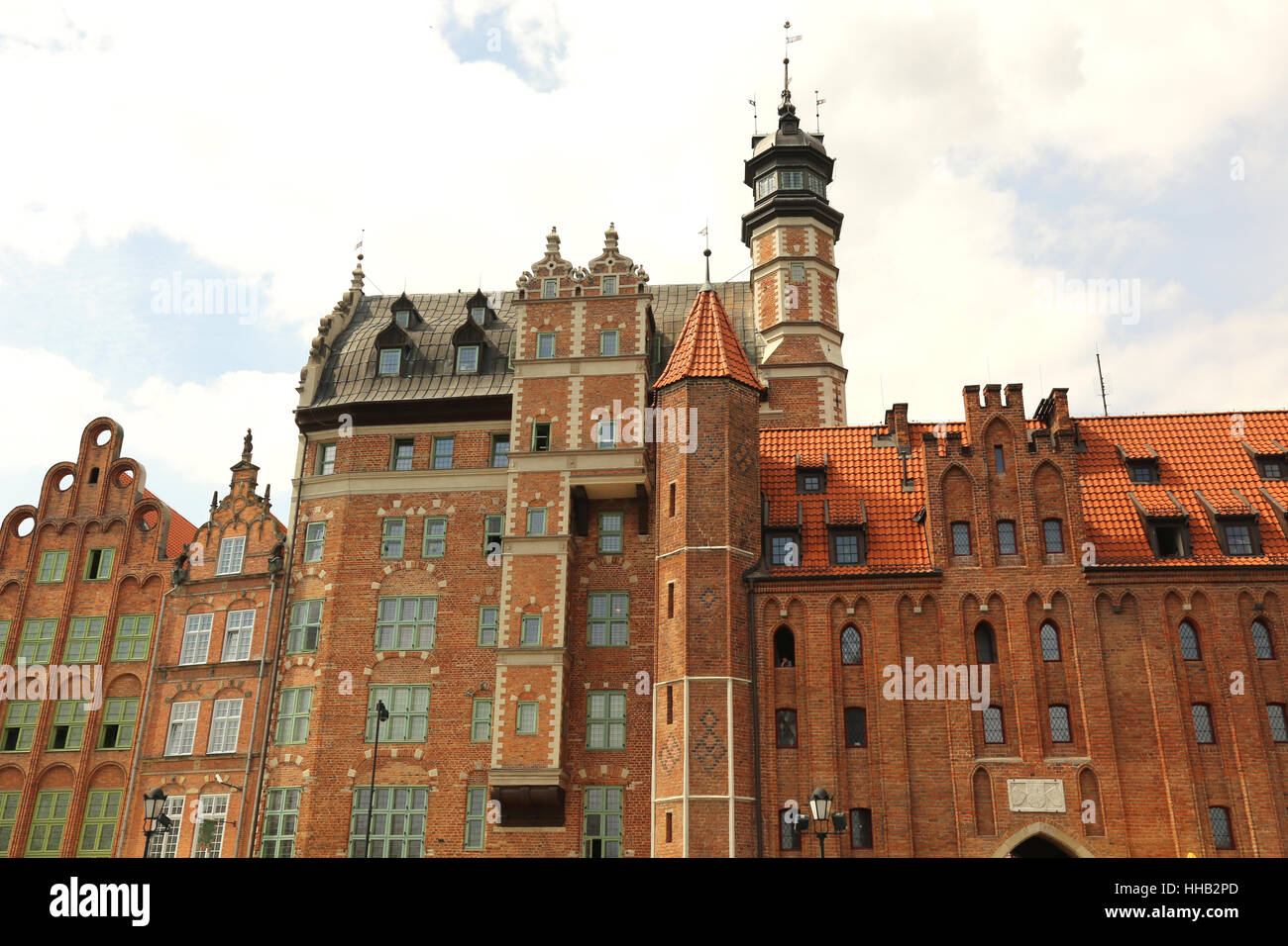 Haus, Gebäude, Unternehmen, Sorge, Corporation, Polen, klein, winzig, Stockfoto