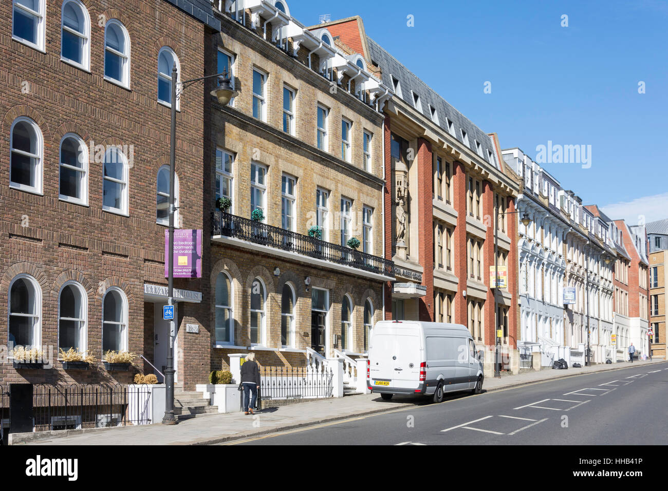 Altbauten, Blatt Street, Windsor, Berkshire, England, Vereinigtes Königreich Stockfoto