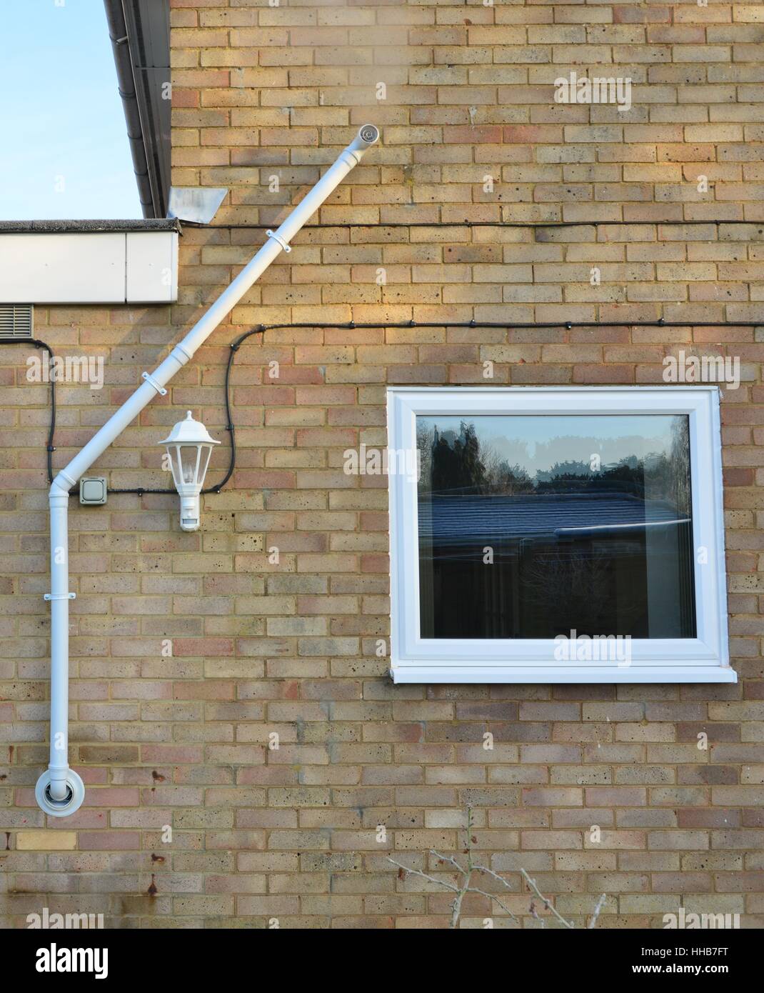 Ein Feder-Kit für einen Brennwertkessel Stockfoto