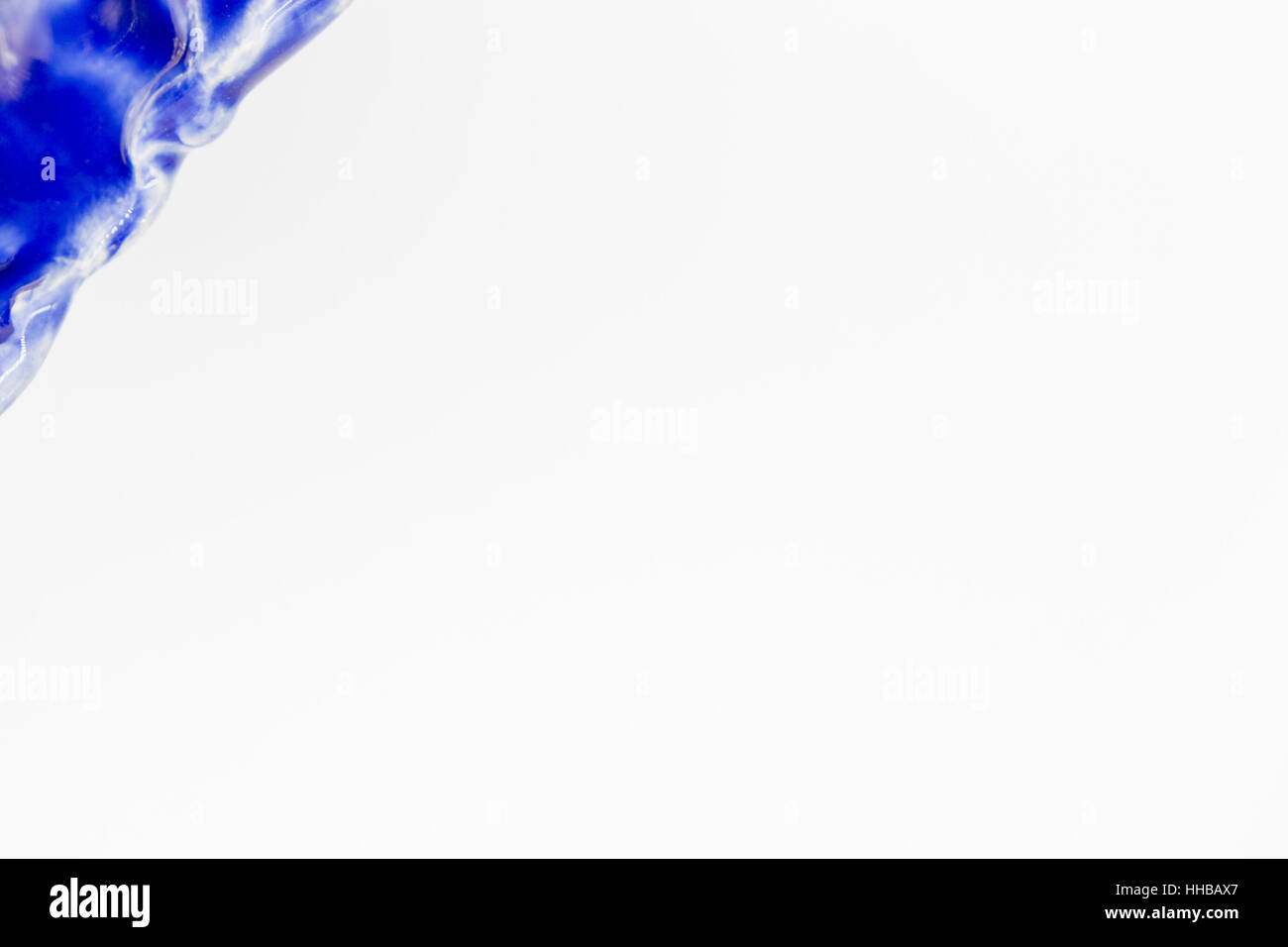 Blaue Keramik Stockfoto