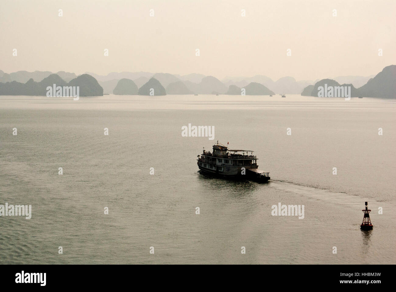 Ha Long Bay Vietnam. Stockfoto