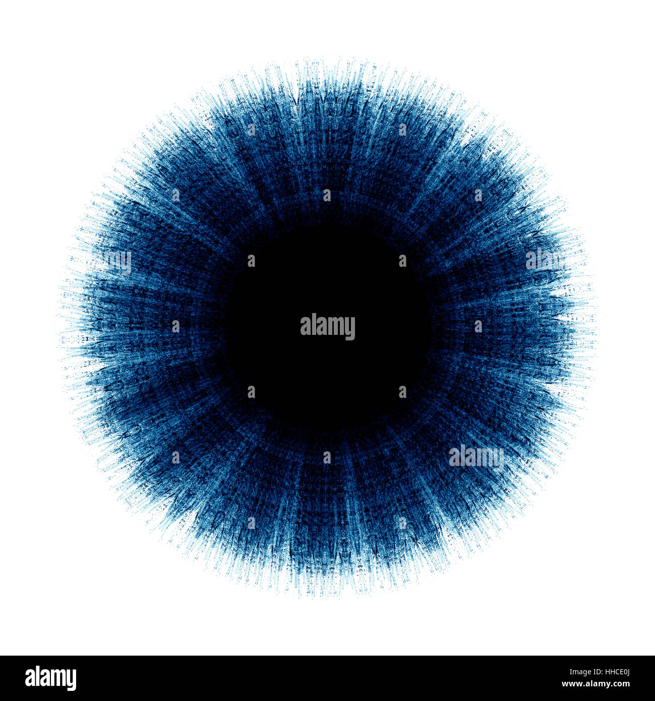Pinselstrich Hintergrund Textur isoliert Stockfoto