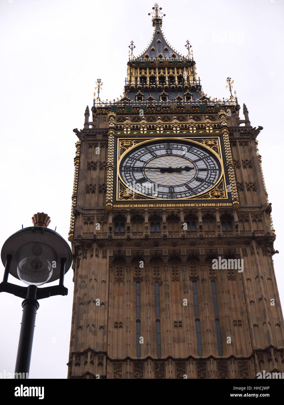 London, Uhr, Glockenturm, Wahrzeichen, Turm, Häuser, Ort, Stadt, Denkmal, Stockfoto