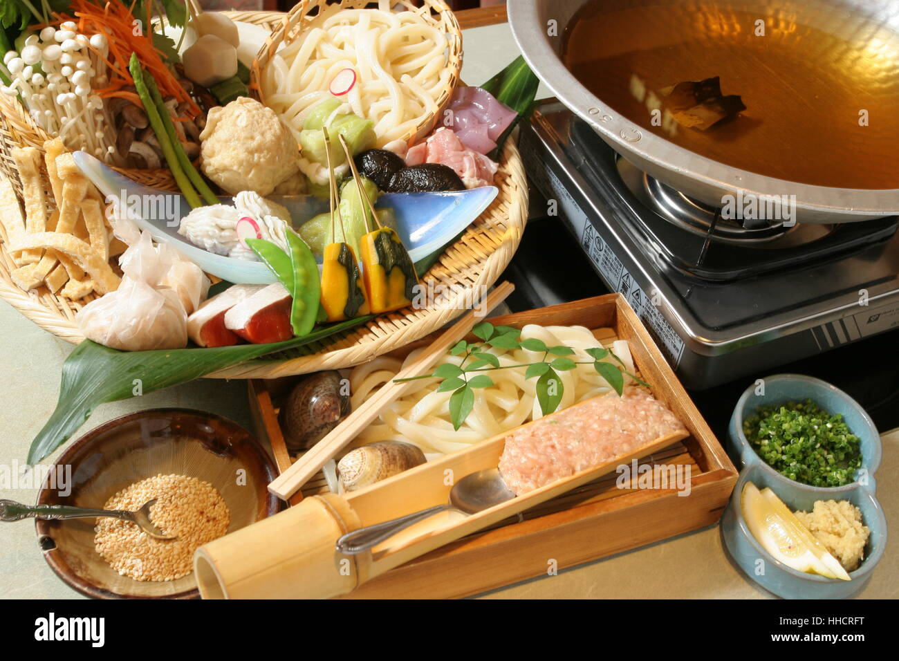 Essen in Japan Stockfoto