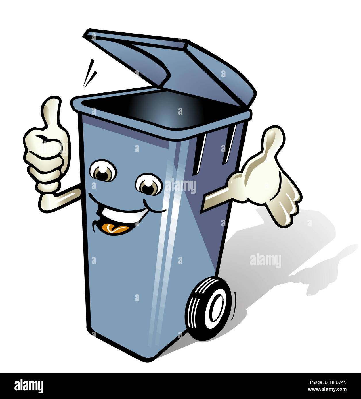 Müll aussortieren Ausgeschnittene Stockfotos und -bilder - Alamy