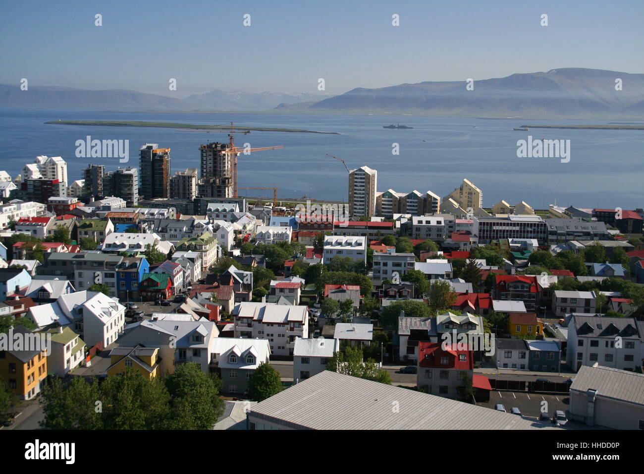 Island, Europa, Hauptstadt, Reiseziel, Island, Reykjavik, Island, Island, Stockfoto
