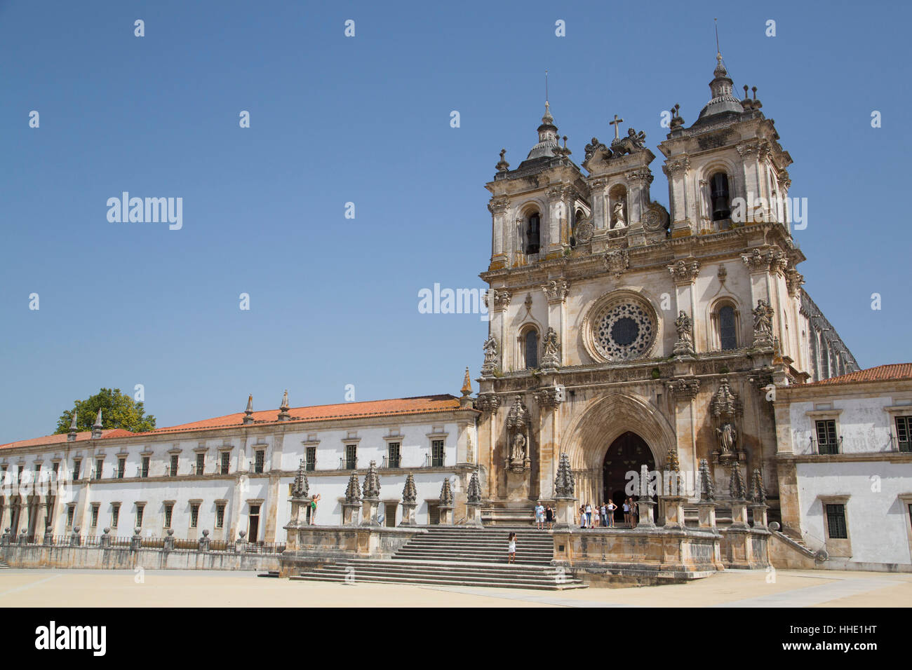 Kloster Santa Maria de Alcobaca, UNESCO, Alcobaca, Centro, Portugal Stockfoto