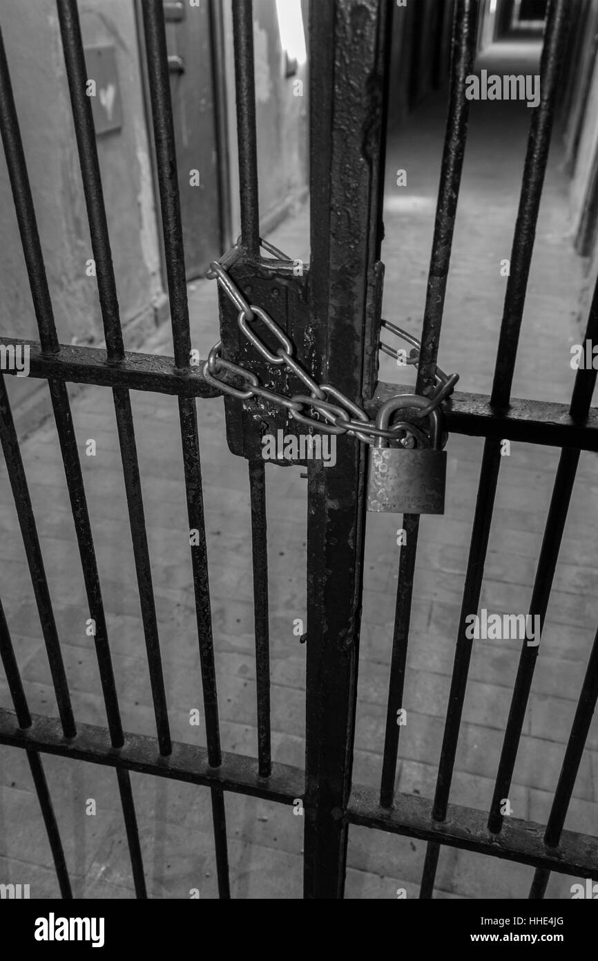 KZ Dachau. Die erste der NS-Konzentrationslager in Deutschland eröffnet; politische Gefangene halten sollen. Stockfoto