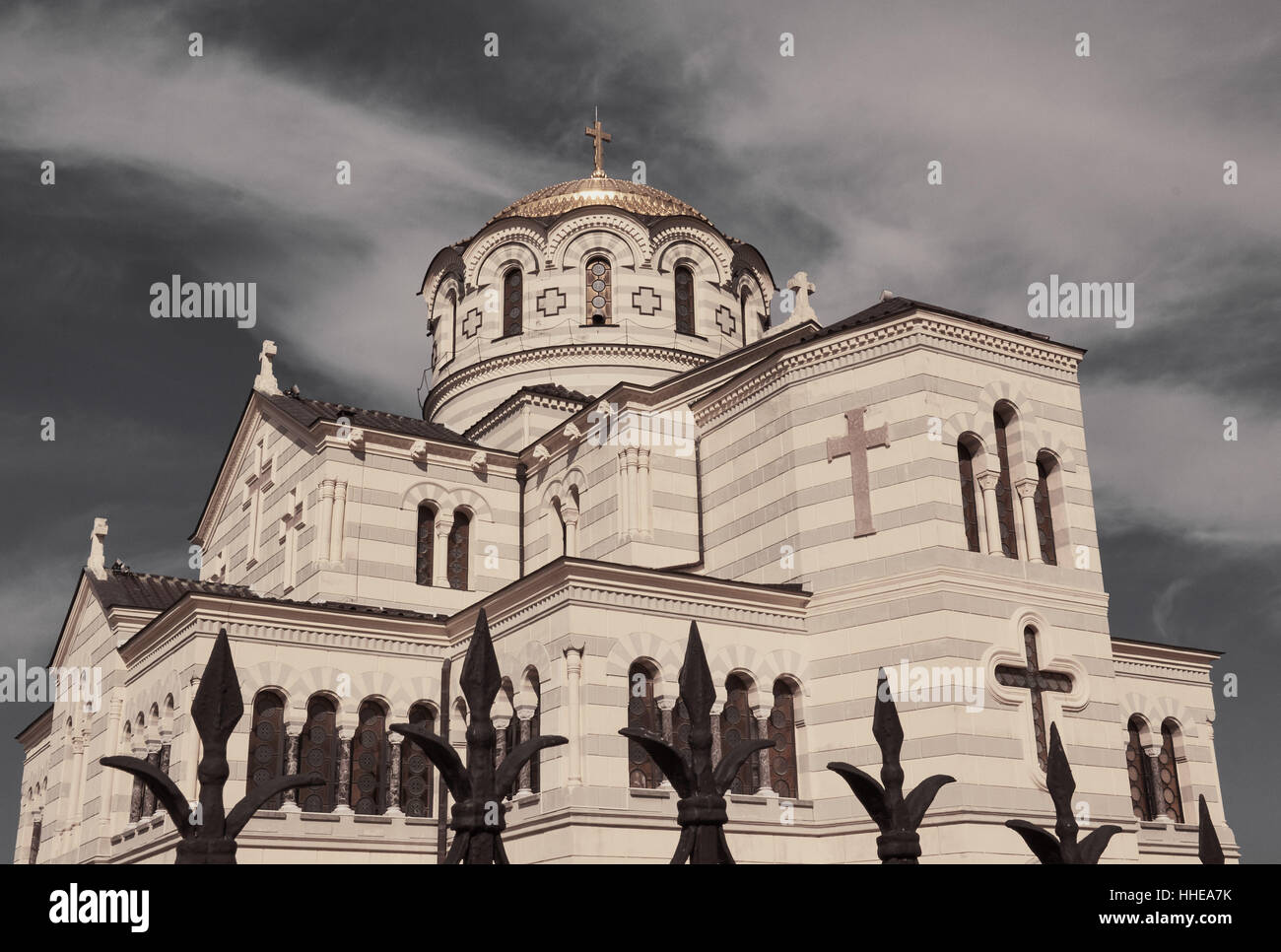 Hl. Wladimir Kathedrale Chersones Halbinsel Krim Stockfoto