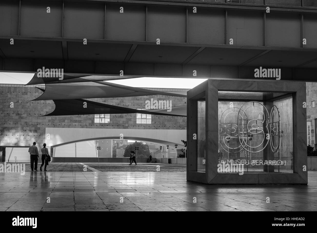 Berardo Museum & Belem Kulturzentrum, Lissabon, Portugal Stockfoto