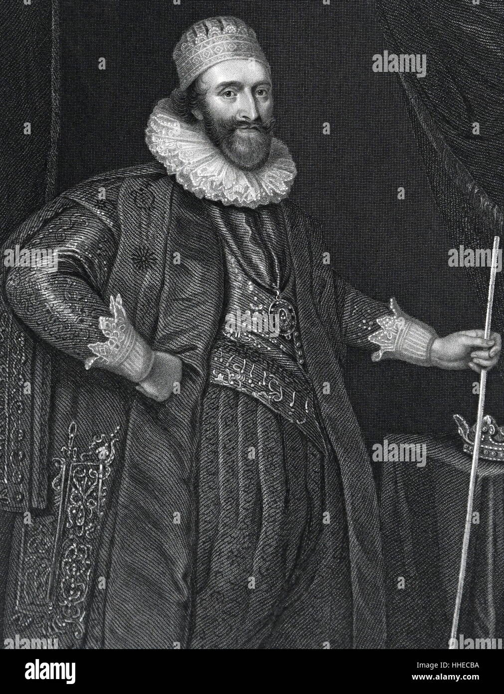 Lodovick Stuart, 2. Duke of Lennox und Richmond, (1574-1624); Schottischer Staatsmann Stockfoto