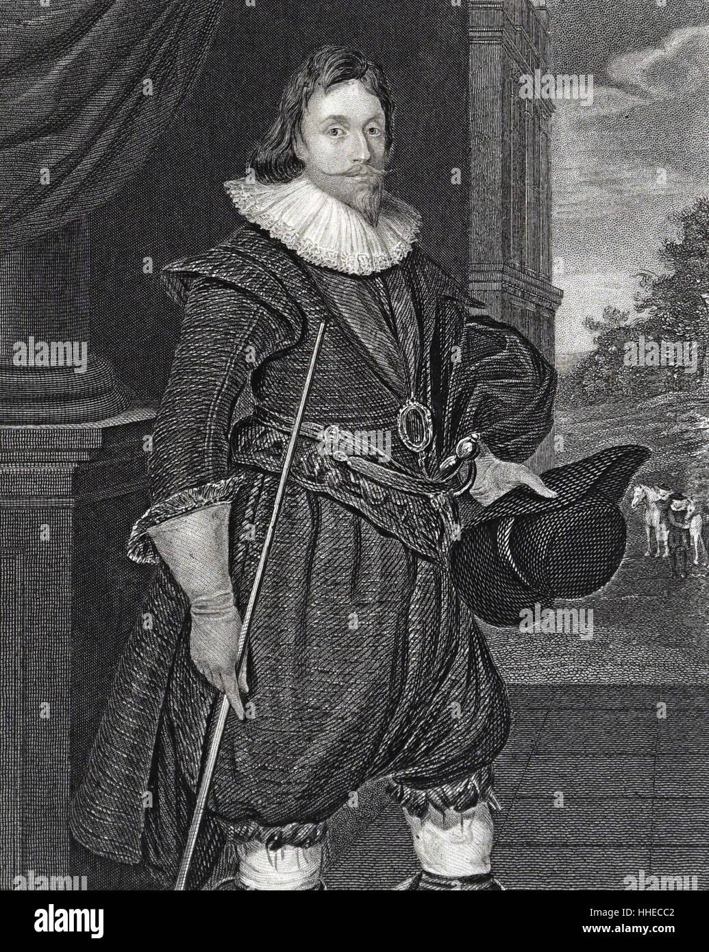 James, 2. Marquis von Hamilton (1589-1625); Schottischer Edelmann Stockfoto