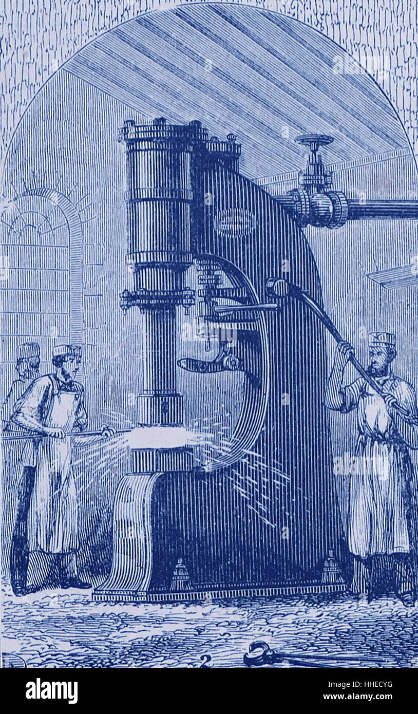 James Nasmyth (1808 – 1890), schottischer Ingenieur, Erfinder der  Dampfhammer und der Nasmyth-Teleskop Stockfotografie - Alamy