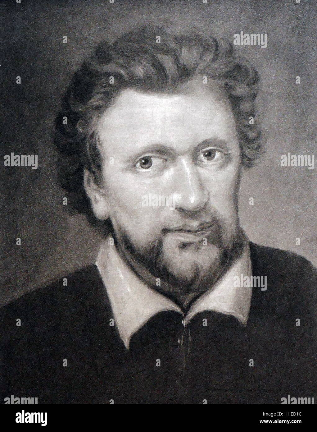 Englischer Dramatiker Ben Jonson 1572-1637. Stockfoto