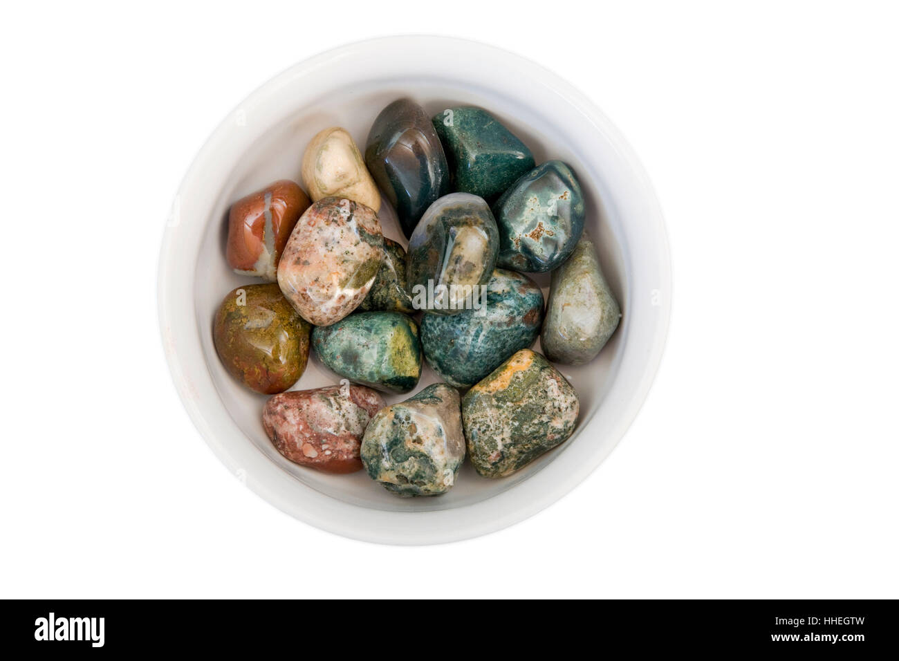 Edelsteine, Mineralien Stockfoto