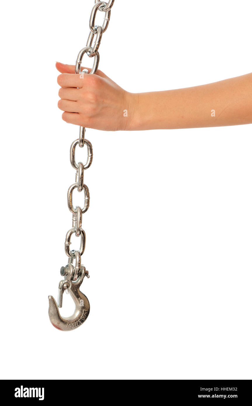 schließen, Finger, Objekt, Sport, Sport, Kette, Eisen, Stahl, Metall, Material, Stockfoto