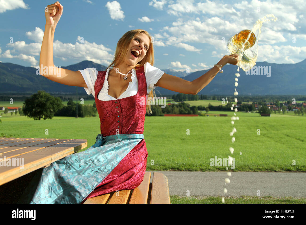 Frau, lachen, lachen, lachen, Twit, kichern, Lächeln, Lächeln, lachen, Stockfoto