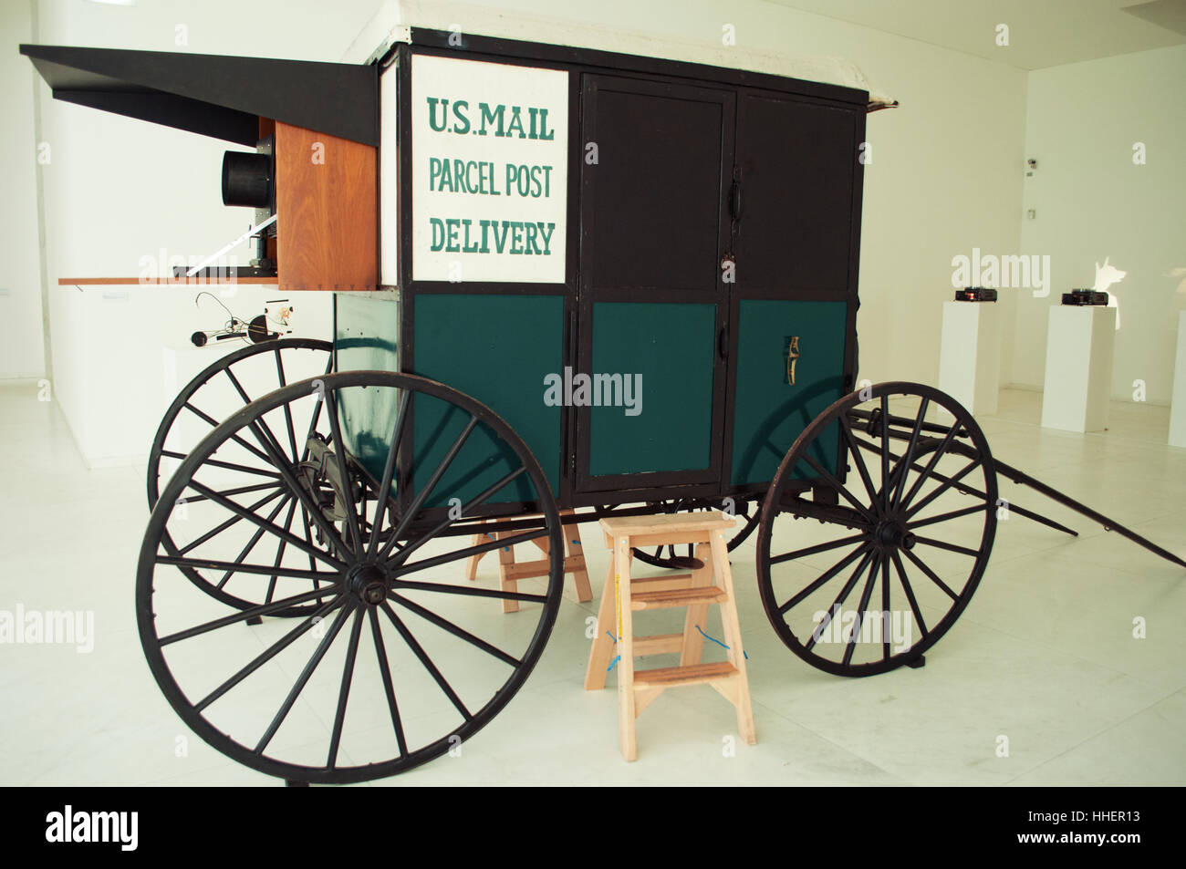 Porto: Blick auf die Installation Camera Obscura Mobile (1995-1996) vom Künstler Rodney Graham Museum Serralves Foundation Stockfoto