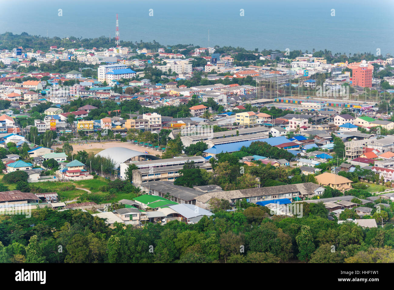Hua Hin, Thailand - 17. Dezember 2016: Hua Hin ist einer der Lieblings-Strand Sehenswürdigkeiten einer Stadt in Thailand. Stockfoto