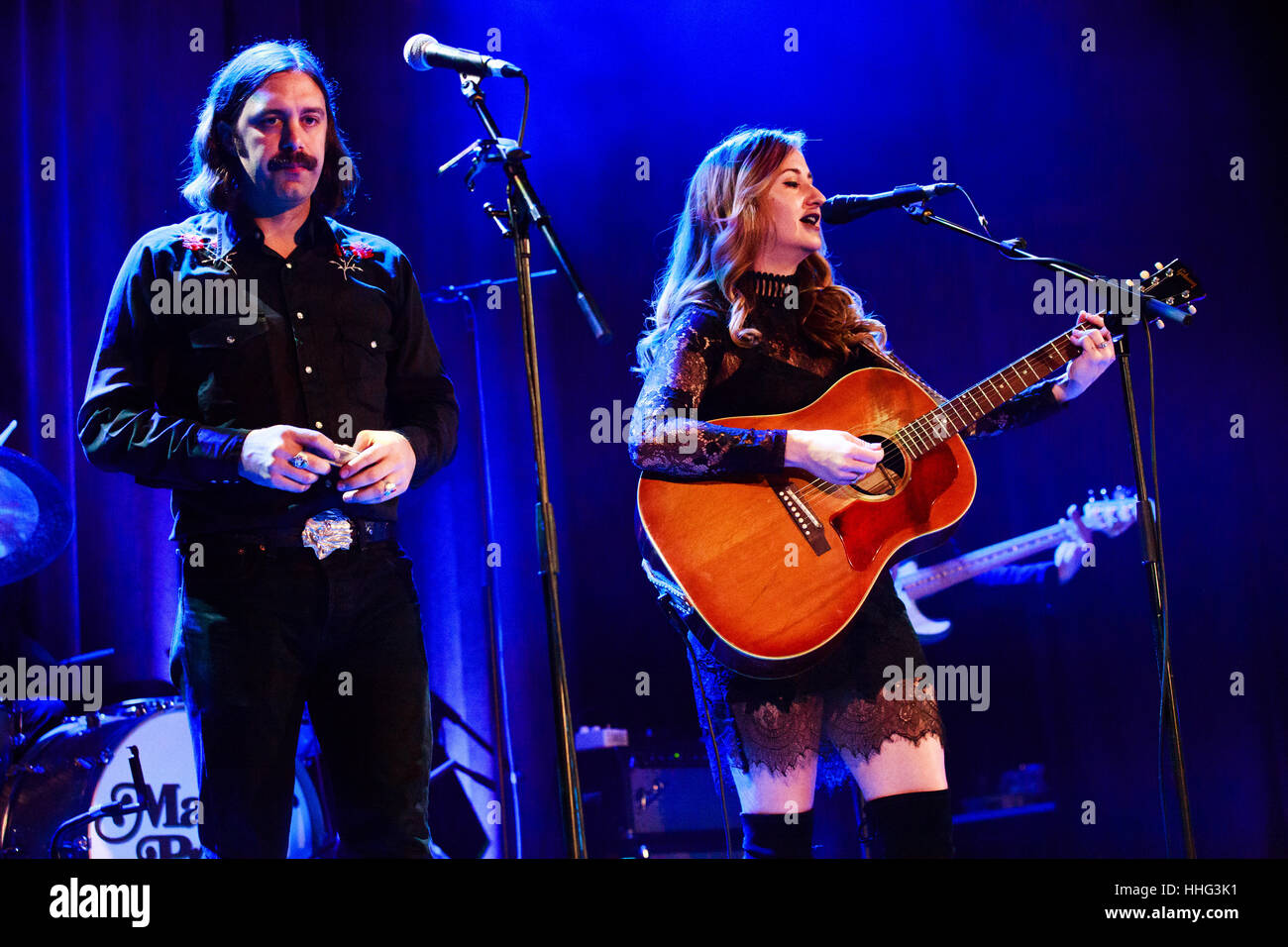 Islington Montagehalle, Islington, London, UK, 19. Januar 2017, Margo Price, Sängerin Margo Price auf ihre UK-Tour, Credit: "Richard Soans/Alamy Live News" Stockfoto