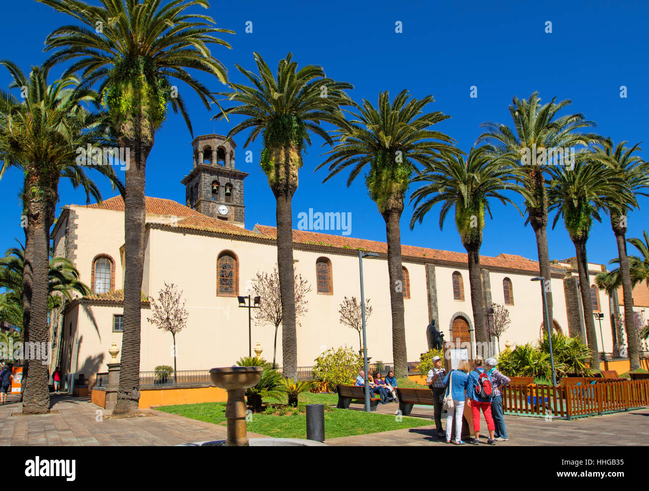 Notre Dame De La Conception in UNESCO World Heritage verzeichnet La Laguna auf Teneriffa Stockfoto