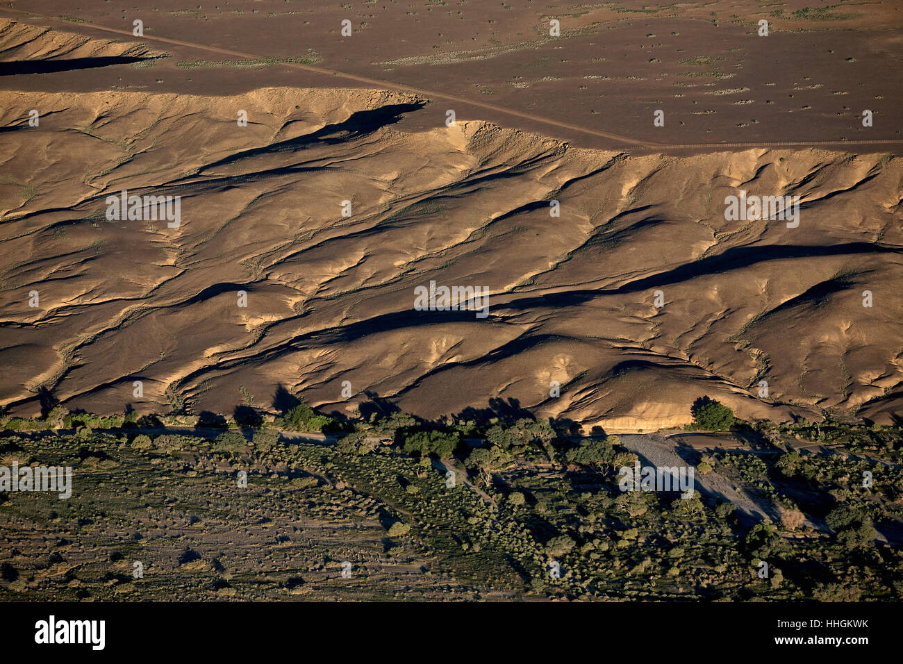 Wüste Landschaften Sossusvlei Stockfoto