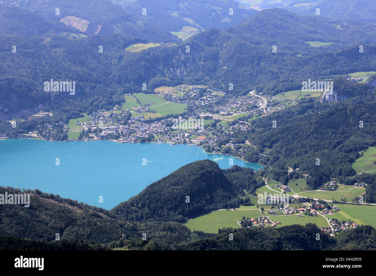 am Schafberg salzkammergut Stockfoto