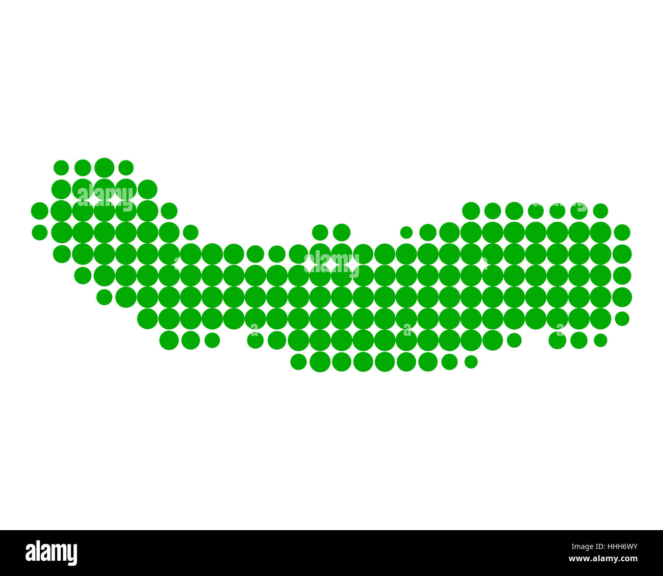 Grün, Illustration, Portugal, Kreis, Karte, gepunktet, Dot, Raster, Azoren, Stockfoto
