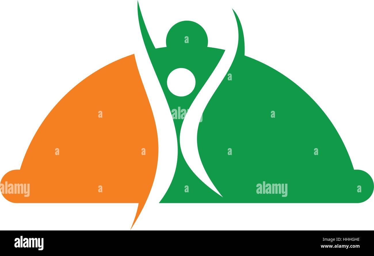 Gesundheit-Restaurant-Cafe und Bar Stock Vektor