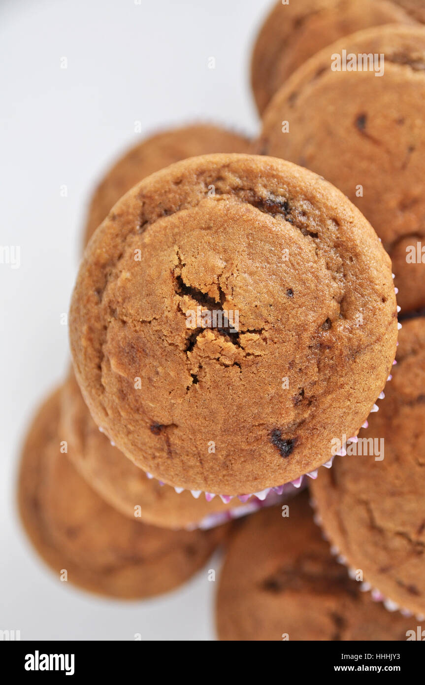 Gebäck, Torten, Cooky, Kaffee, Muffins, Törtchen, einige, mehrere, wenige, Stockfoto