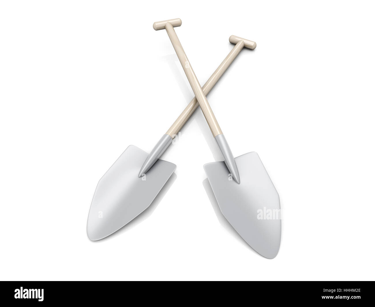 Werkzeug, isoliert, Garten, Illustration, Griff, Digital, Gartenarbeit, Ausrüstung, Stockfoto