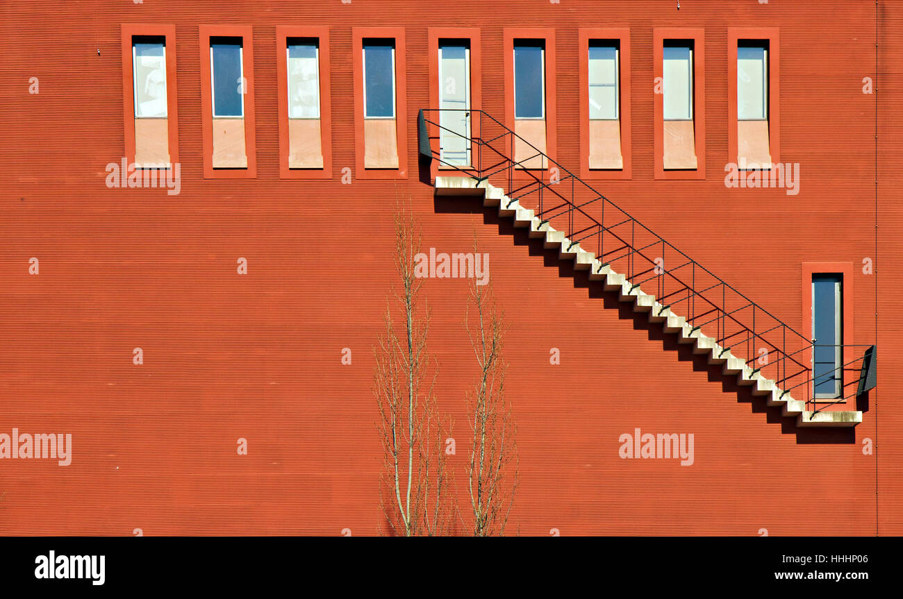 Detail, Kunst, Modern, moderne, Fenster, Bullauge, Dachfenster, Fenster, Deutschland, Stockfoto