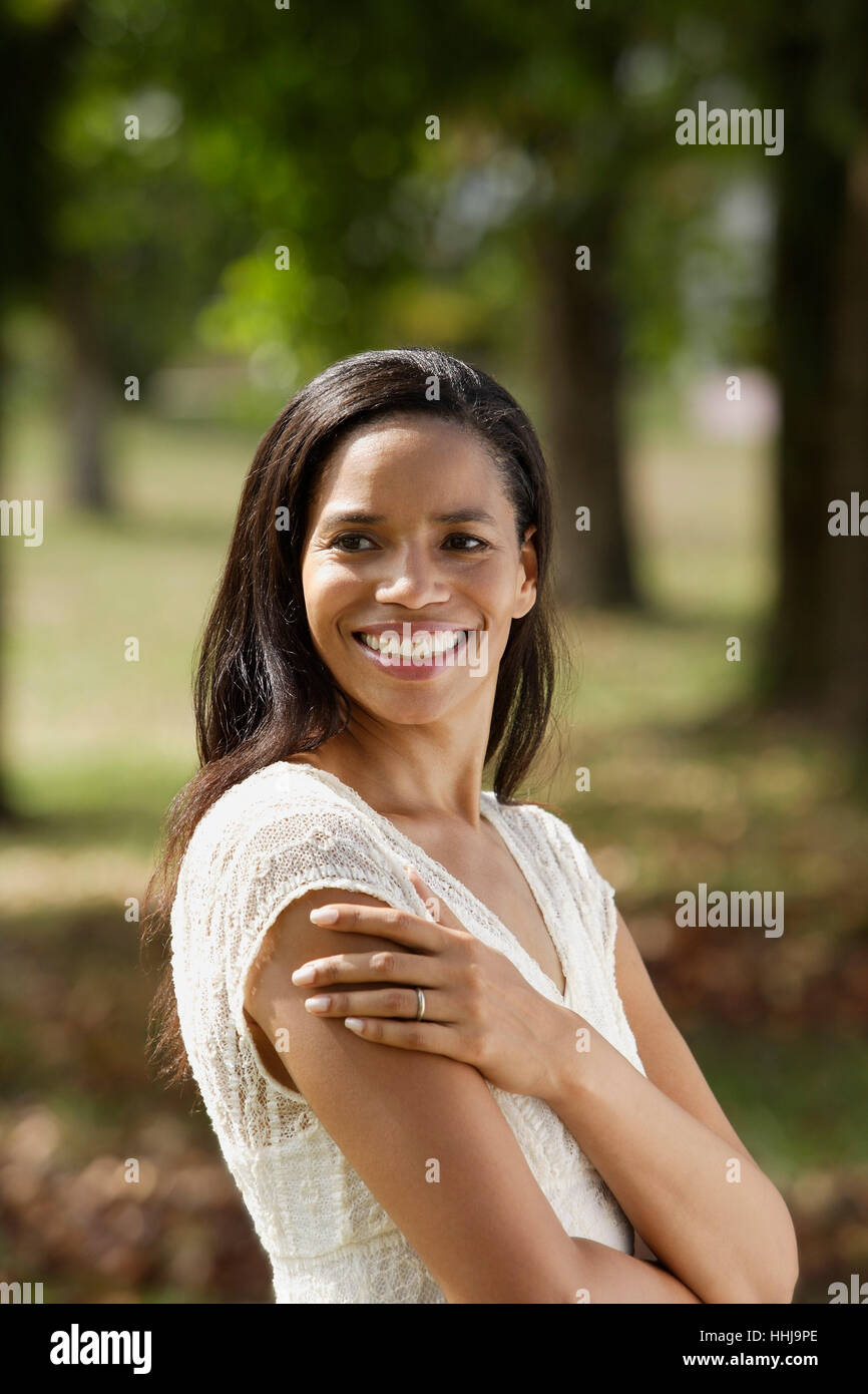 Porträt der Frau Stockfoto