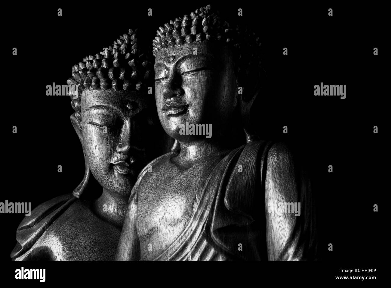 Buddha Skulptur 佛/像/佛像 Stockfoto