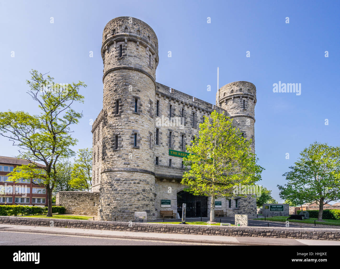 Das Militärmuseum halten, Dorchester, Dorset, Großbritannien Stockfoto
